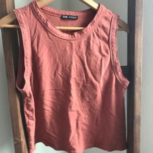 Zara women tank top size large